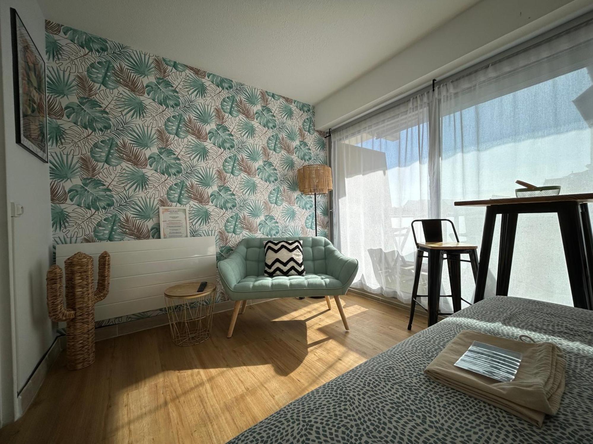 Cosy Studio Avec Vue Sur L'Ocean Lacanau Eksteriør bilde