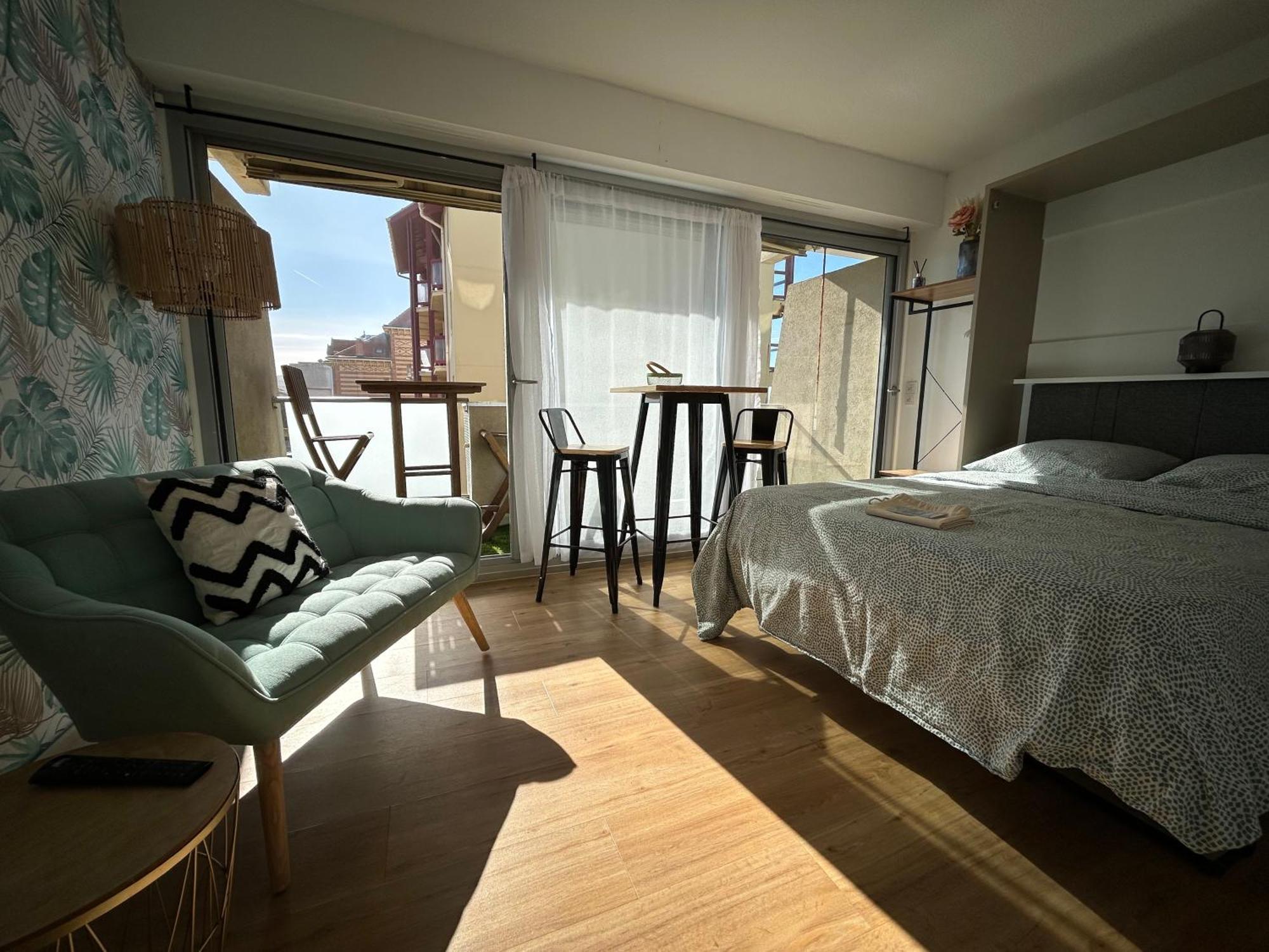 Cosy Studio Avec Vue Sur L'Ocean Lacanau Eksteriør bilde