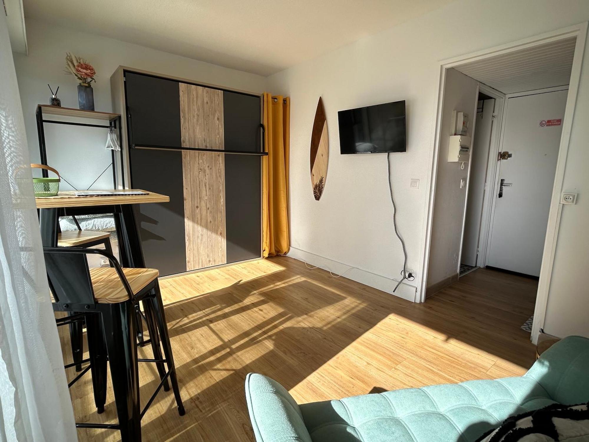 Cosy Studio Avec Vue Sur L'Ocean Lacanau Eksteriør bilde